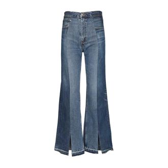 E.L.V. Denim Arcola Jean - female - E.L.V. Denim - Wide Jeans - Blue - W26 - Jeans