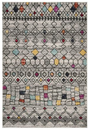 Safavieh Alfombra gris/rosa 155 x 229 cm