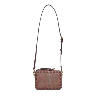 Etro Cross Body Bags, female, Brown, ONE SIZE, Paisley Crossbody Bag