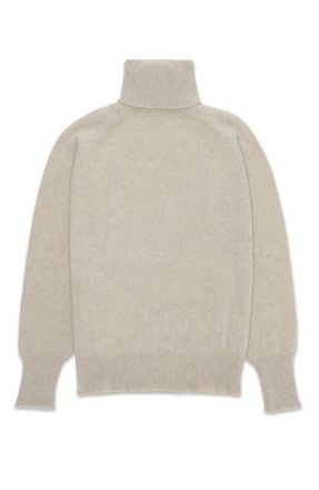 Fortela Piero High Neck Alpaca Wool Sweater in Beige at Nordstrom, Size Small Eu