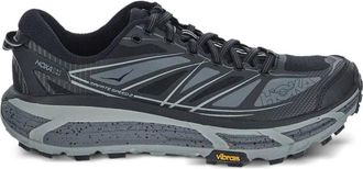 Hoka One One Zwarte Sneakers Lichtgewicht Speed Frame Constructie - Heren - Hardloopschoenen - Zwart - 42 EU - Fitness