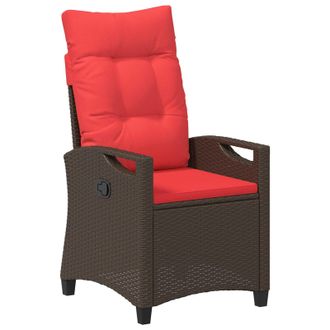 vidaXL Silla De Jard&iacute;n Reclinable 56 X 60 X 112 Cm Acero Vidaxl