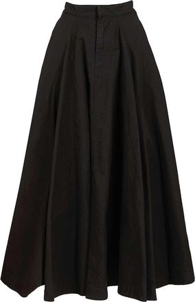 Balenciaga Godet Maxi Skirt
