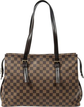 Louis Vuitton Brown Damier Ebene Chelsea (Authentic Pre-Loved)