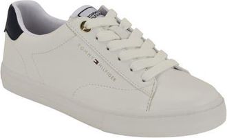 Tommy Hilfiger Lernia Sneaker in White/navy at Nordstrom, Size 5.5