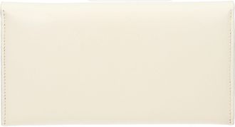 Jil Sander Leather Envelope Wallet - Beige