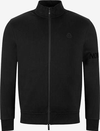 Moncler Stehkragen-Cardigan aus Fleecestoff Heritage