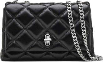 Marc Jacobs Slim Dual Bag In Black Leather
