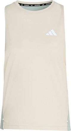 adidas Adi365 Breeze Tank Laufshirt f&uuml;r Damen | beige/wei&szlig;