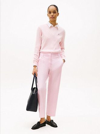 Tommy Hilfiger Slim Straight Leg Ankle Chinos