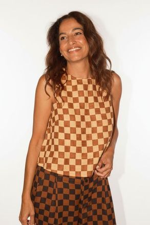 Ace & Jig Nola Reversible A-line Tank Top in Rhyme at Nordstrom, Size X-Large