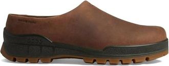 Ecco Mens Track 25 Clog In Cocoa Brown