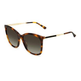 Jimmy Choo London NEREA/G/S 005L HA Havana/Gold/Brown Gradient