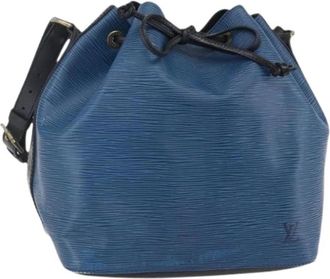 Louis Vuitton Pre-owned Bucket Bags, female, Blue, Size: ONE SIZE Pre-owned Bucket Bag