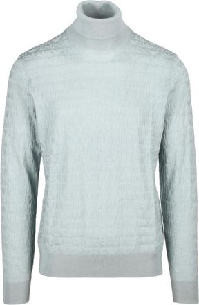 Emporio Armani Dolcevita Turtleneck - Heren - Coltruien - Groen - XL - Truien & Vesten