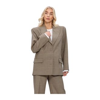 Gestuz Gzevaldi Blazer - Dames - Jassen - Bruin - Maat: XL