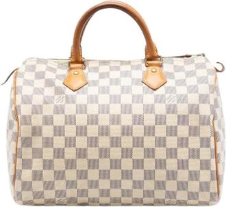 Louis Vuitton Pre-owned Handbags, female, White, Size: ONE SIZE Pre-owned Speedy 30