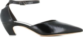 Le Monde Beryl Pumps met enkelbandje - Zwart