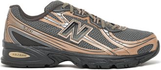 New Balance Mens 740v2 Black Castlerock Gold Metallic