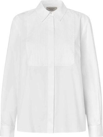 Masai Imma Shirt - Dames - Blouses & Shirts - Wit - Maat: XS Katoen
