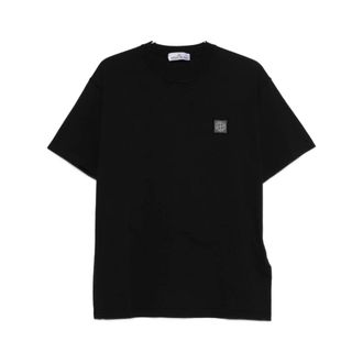 Stone Island T-shirt Stone Island - Heren - T-shirts - Zwart - L - Tops