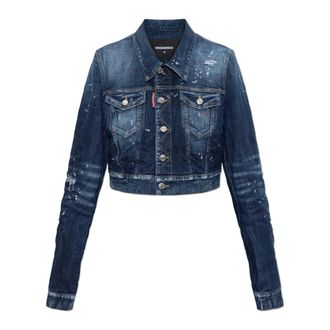 Dsquared2 Mujer, Chaquetas, Azul, Talla: 3XS