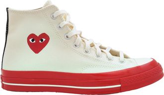 Comme Des Gar&ccedil;ons X Cdg Play Converse High-Top Sneaker, Brand Size 9 ( US Size 10 )