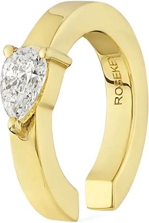 ROSEKEY Ear cuff in oro giallo 18 carati con diamanti