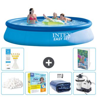 Intex Piscina Easy Set Redonda - 396x84 Cm - 7-piezas S75