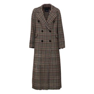 Max Mara Jassen, Dames, Veelkleurig, S, Double-Breasted Coat