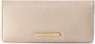 Brahmin Ady Croc Embossed Continental Wallet in Beige at Nordstrom
