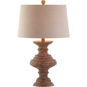 Jonathan Y Designs Scarlett 26.5 Resin LED Table Lamp, Brown at Nordstrom
