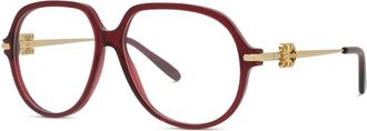 Loewe Anagram Bril - Dames - Brillen - Rood - 56 MM - Accessoires