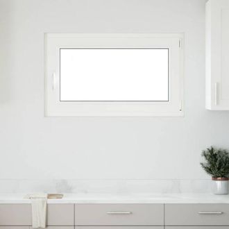 vidaXL Ventana De S&oacute;tano risor 100x50 Cm Oscilobatiente Din Derecha Antracita Vidaxl