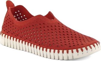 Ilse Jacobsen Womens Tulip Shoe In Deep Red