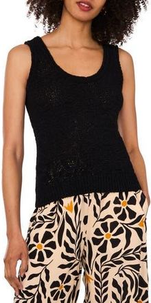 1.State Open Stitch Sweater Tank in Rich Black at Nordstrom Rack, Size Xx-Large