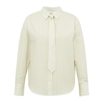 Lollys Laundry Hemden - Dames - Blouses & Shirts - Beige - Maat: L