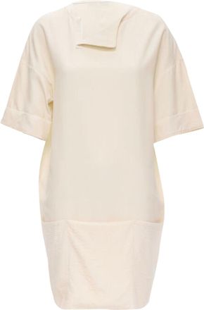 The Row asymmetric silk dress