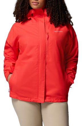 Columbia Hikebound II Waterproof Jacket in Poppy Red at Nordstrom, Size 1X