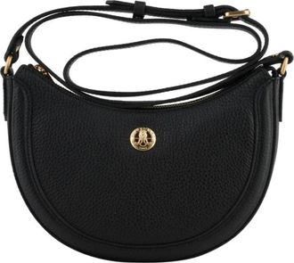 Pourchet Schoudertas - Dames - Schoudertassen - Zwart - ONE Size - Leer - Tassen