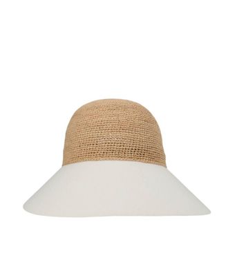 Helen Kaminski Beige Woven Summer Hat