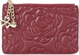 Tiffany & Fred Quilted Leather Coin Purse