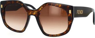Fendi Dames, Accessoires, Bruin, Maat: 55 MM