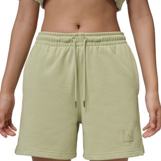 Nike Jordan (WMNS) Jordan Flight Fleece shorts Olive Aura Lawn IF1155-371