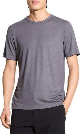 Theory Anemone Milano Essential Tee in Carbon at Nordstrom, Size Large