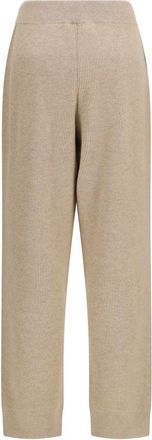 Brunello Cucinelli Womens Beige Cashmere Casual Pants