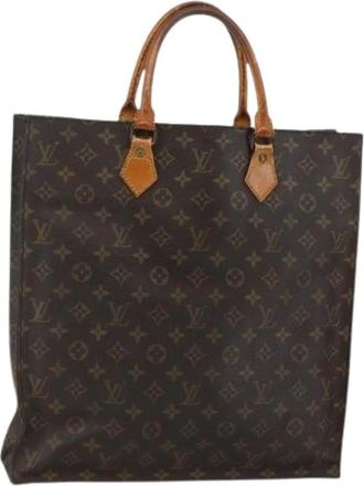 Louis Vuitton Pre-owned Canvas Tote Bag - Dames - Vintage Shopper - Bruin - ONE Size - Vintage