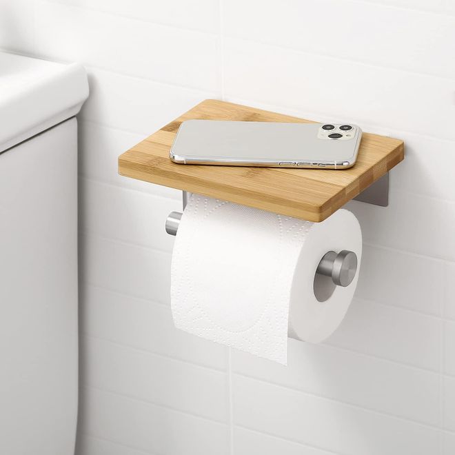 Toilettenpapierhalter Ohne Bohren – Edelstahl, Klebend, Für Bad & Küche, Max. 5 Kg Belastung