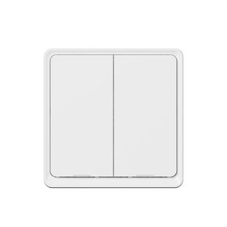 Tesla Interruptor Doble Con Bater&iacute;a Tesla Tsl-swi-scenezg2 Smart Switch Dual Battery