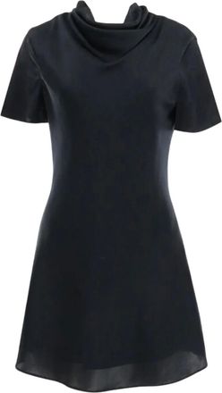 Staud Abito Iris con scollo a cappuccio - Nero